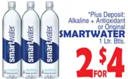 Bravo Supermarkets SMARTWATER offer