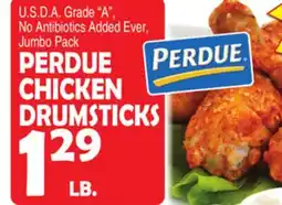 Bravo Supermarkets PERDUE CHICKEN DRUMSTICKS offer