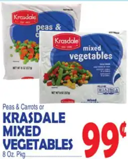 Bravo Supermarkets KRASDALE MIXED VEGETABLES offer