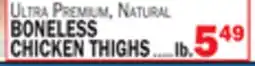 Bravo Supermarkets BONELESS CHICKEN THIGHS offer