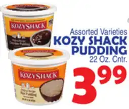 Bravo Supermarkets KOZY SHACK PUDDING offer