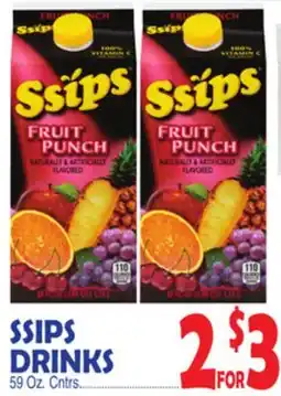 Bravo Supermarkets SSIPS DRINKS offer