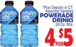 Bravo Supermarkets POWERADE DRINKS offer