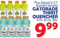 Bravo Supermarkets GATORADE THIRST QUENCHER offer