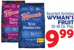 Bravo Supermarkets WYMAN'S FRUIT offer