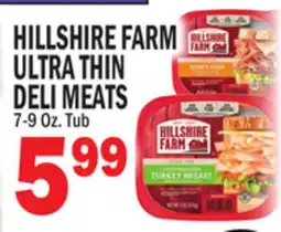 Bravo Supermarkets HILLSHIRE FARM ULTRA THIN DELI MEATS offer