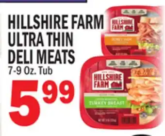 Bravo Supermarkets HILLSHIRE FARM ULTRA THIN DELI MEATS offer