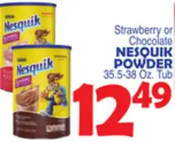 Bravo Supermarkets NESQUIK POWDER offer