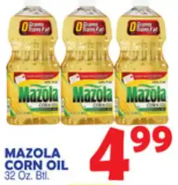 Bravo Supermarkets MAZOLA CORN OIL offer