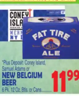 Bravo Supermarkets NEW BELGIUM BEER offer
