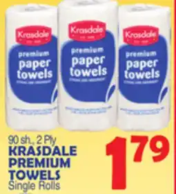Bravo Supermarkets KRASDALE PREMIUM TOWELS offer