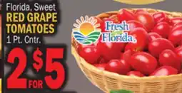 Bravo Supermarkets RED GRAPE TOMATOES offer