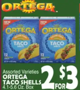 Bravo Supermarkets ORTEGA TACO SHELLS offer
