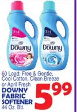 Bravo Supermarkets DOWNY FABRIC SOFTENER offer