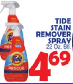 Bravo Supermarkets TIDE STAIN REMOVER SPRAY offer