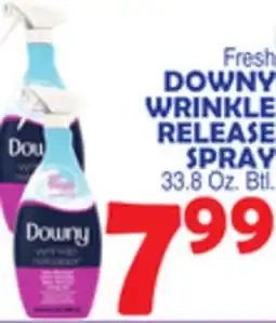Bravo Supermarkets DOWNY WRINKLE RELEASE SPRAY offer