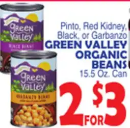 Bravo Supermarkets GREEN VALLEY ORGANIC BEANS offer
