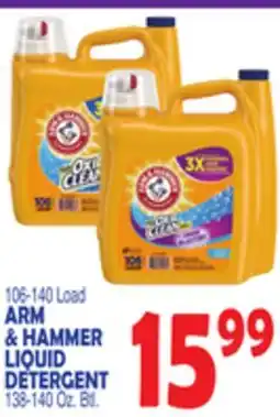 Bravo Supermarkets ARM & HAMMER LIQUID DETERGENT offer