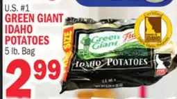 Bravo Supermarkets GREEN GIANT IDAHO POTATOES offer