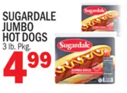 Bravo Supermarkets SUGARDALE JUMBO HOT DOGS offer