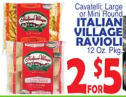 Bravo Supermarkets ITALIAN VILLAGE RAVIOLI offer