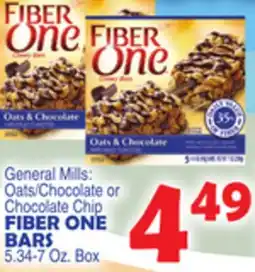 Bravo Supermarkets FIBER ONE BARS offer