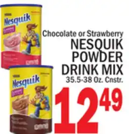 C Town NESQUIK POWDER DRINK MIX offer