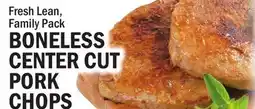 C Town BONELESS CUT CENTER CUT PORK CHOPS offer