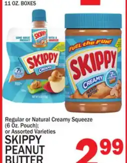 C Town SKIPPY PEANUT BUTTER offer