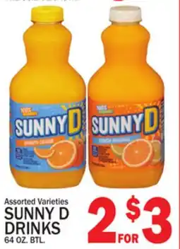 C Town SUNNY D DRINKS offer