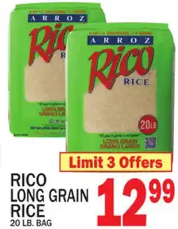 C Town RICO LONG GRAIN RICE offer