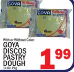 C Town GOYA DISCOS PASTRY DOUGH offer