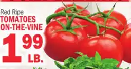 C Town TOMATOES ON-THE-VINE offer