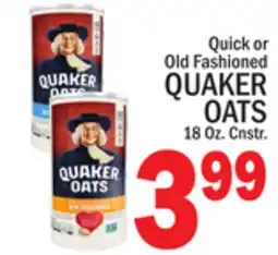 C Town QUAKER OATS offer