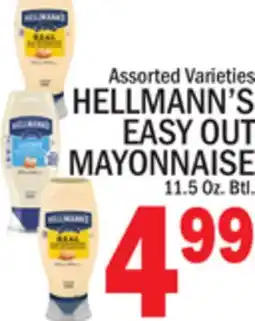 C Town HELLMANN'S EASY OUT MAYONNAISE offer