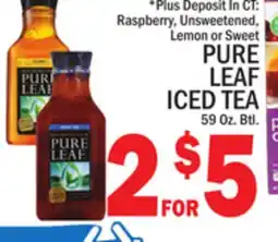 C Town PURE LEAF ICED TEA offer