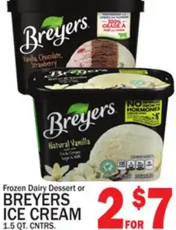 C Town BREYERS ICE CREAM offer