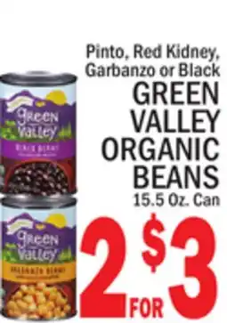 C Town GREEN VALLEY ORGANIC BEANS offer