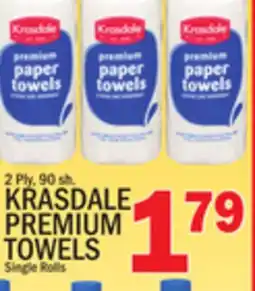 C Town KRASDALE PREMIUM TOWELS offer