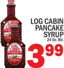 C Town LOG CABIN PANCAKE SYRUP offer