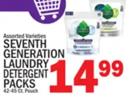 C Town SEVENTH GENERATION LAUNDRY DETERGENT PACKS offer