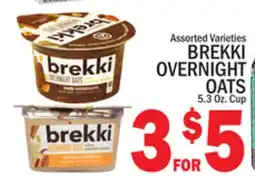 C Town BREKKI OVERNIGHT OATS offer