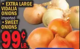 C Town EXTRA LARGE VIDALIA ONIONS, SWEET ONIONS offer