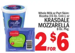 C Town KRASDALE MOZZARELLA offer