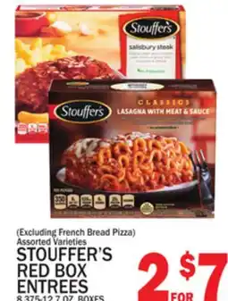 C Town STOUFFER'S RED BOX ENTREES offer