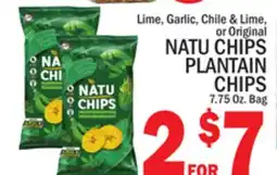 C Town NATU CHIPS PLANTAIN CHIPS offer