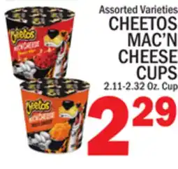 C Town CHEETOS MAC'N CHEESE CUPS offer