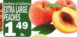 C Town EXTRA LARGE PEACHES offer