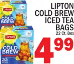 C Town LIPTON COLD BREW ICED TEA BAGS offer
