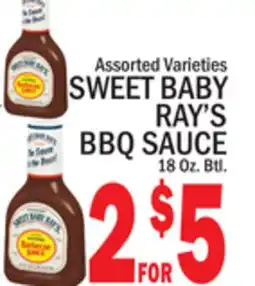 C Town SWEET BABY RAY'S BBQ SAUCE offer